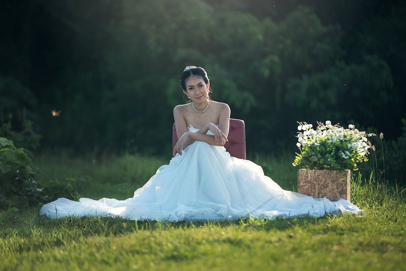 Modern Chic Wedding Dress